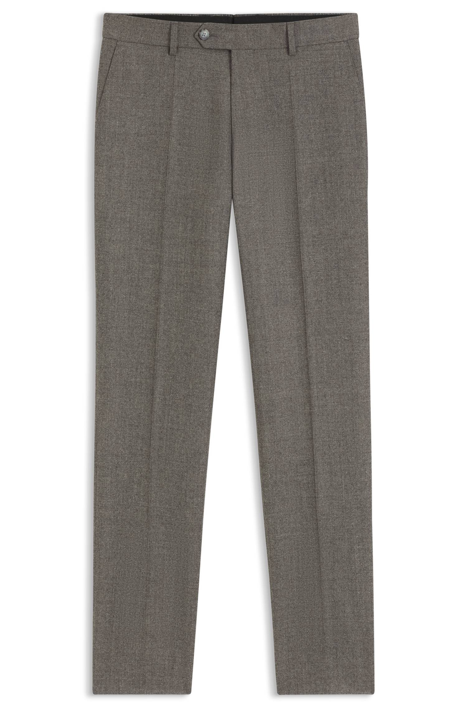 Boss BY BECKHAM slim-fit suit trousers in Italian wool byxor herr – bild 4