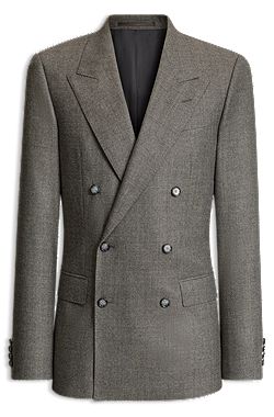BOSS BY BECKHAM slim-fit suit jacket in virgin wool
