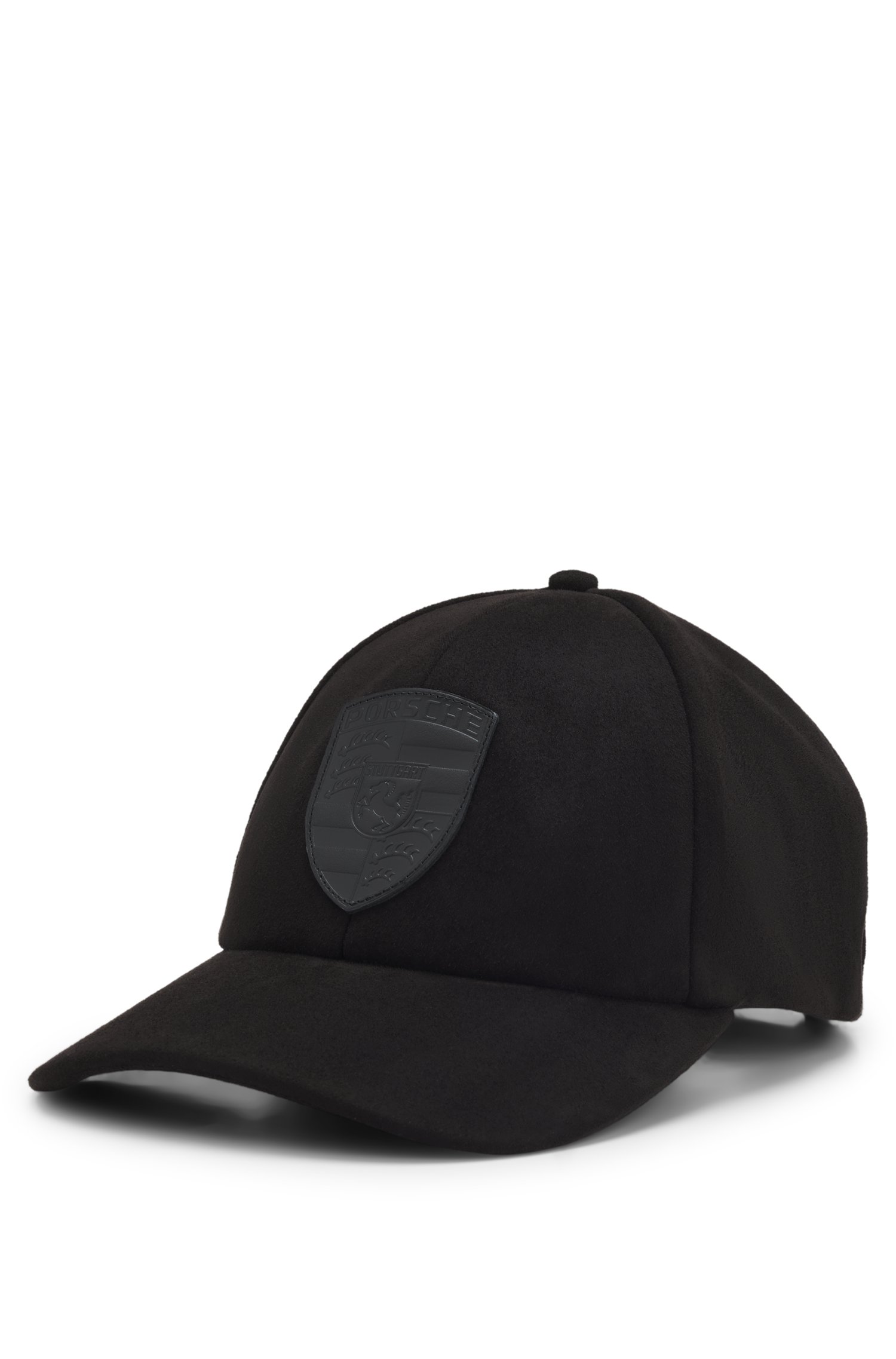 Boss Porsche x Signature Edition suede-effect cap kepsar herr