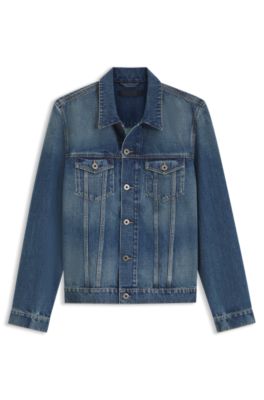 BOSS BY BECKHAM blue denim jacket, Blue