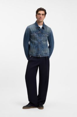 BOSS BY BECKHAM blue denim jacket, Blue