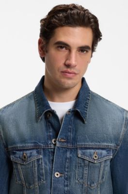 BOSS BY BECKHAM blue denim jacket, Blue