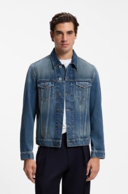 BOSS BY BECKHAM blue denim jacket, Blue