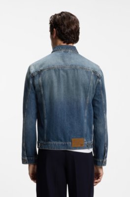 Boss BY BECKHAM blue denim jacket jeansjackor herr – bild 2