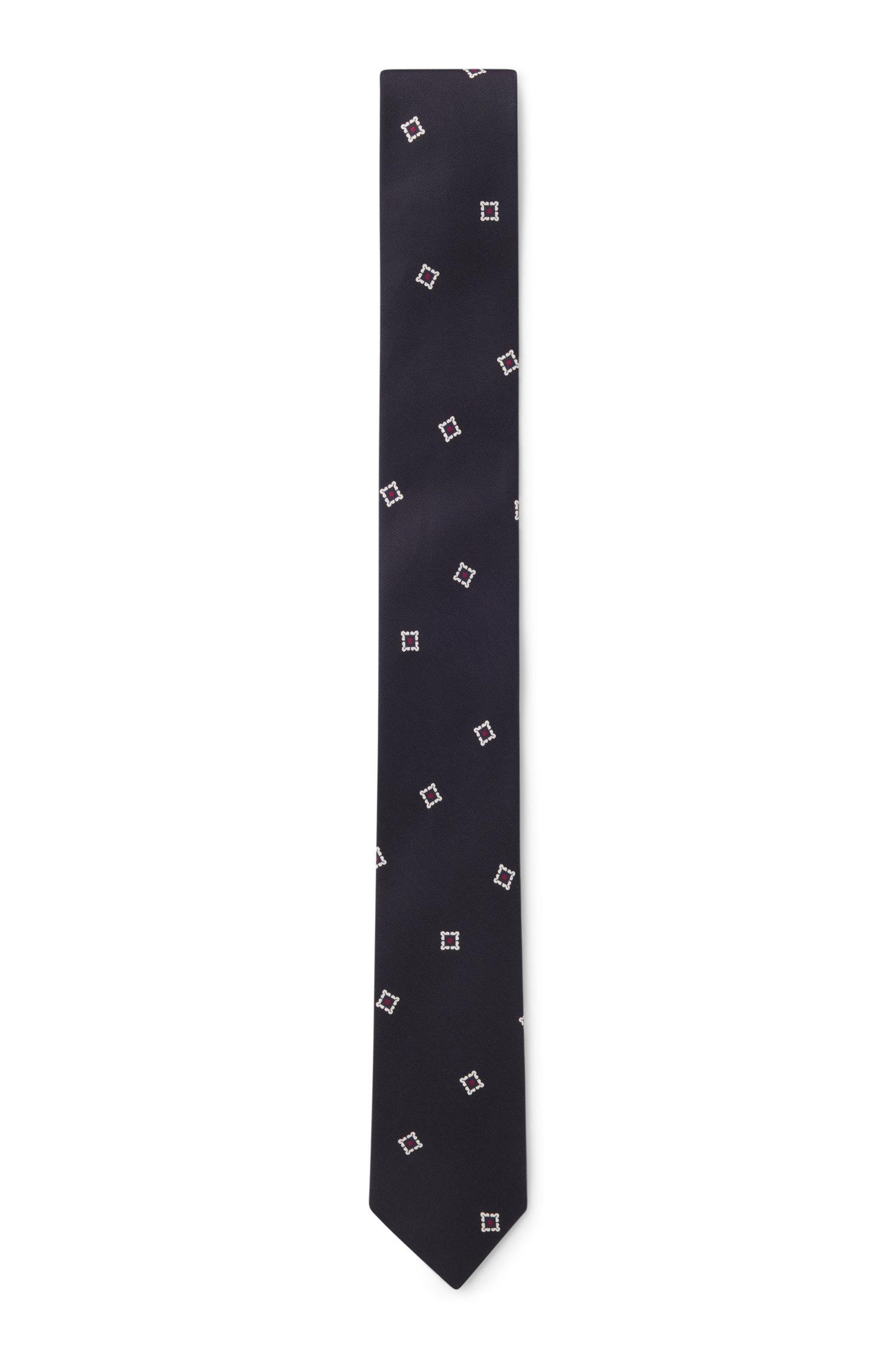 Boss Tie with all-over digital print slipsar herr