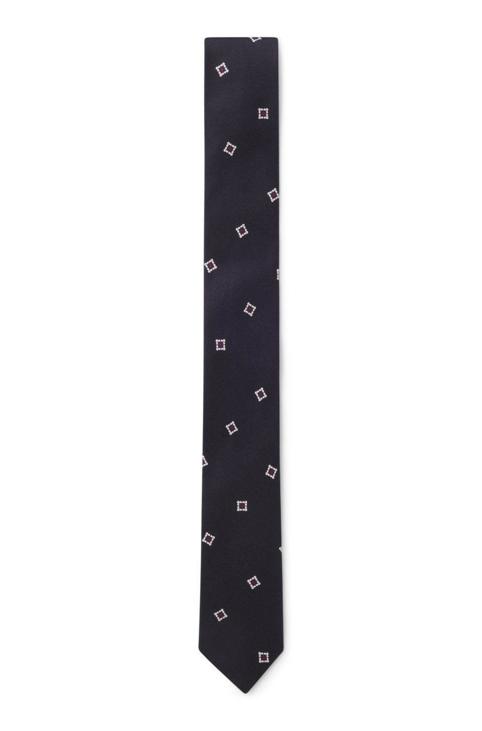 Tie with all-over digital print