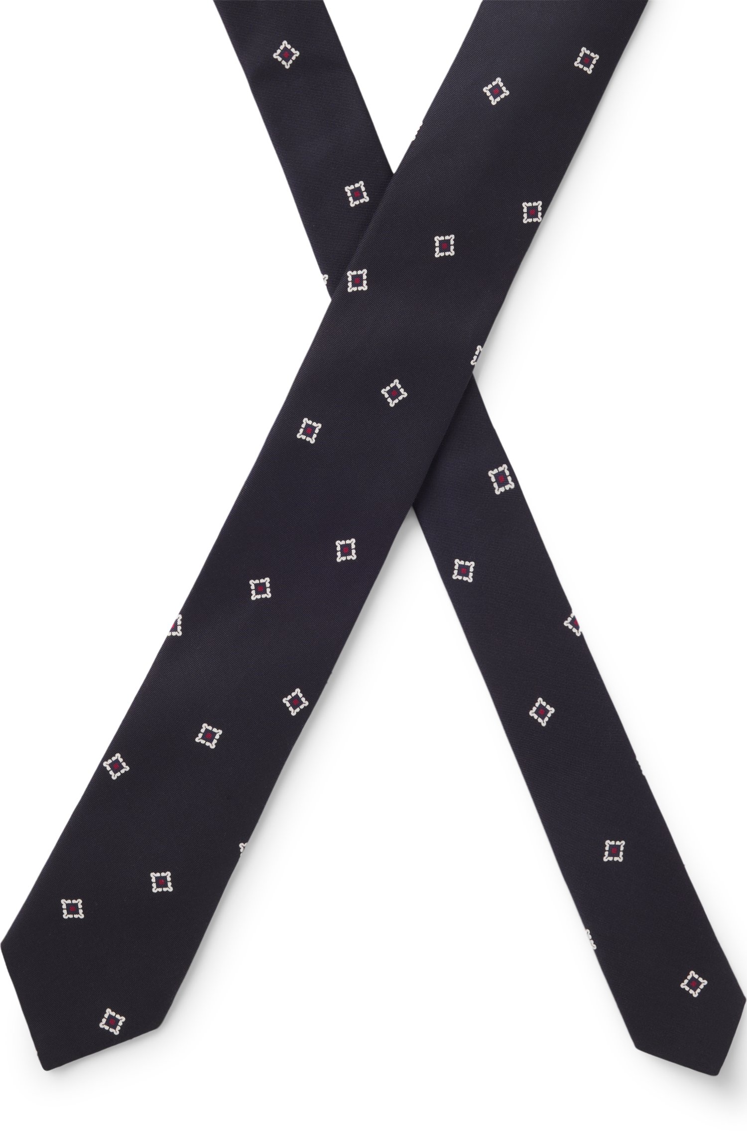 Boss Tie with all-over digital print slipsar herr – bild 3
