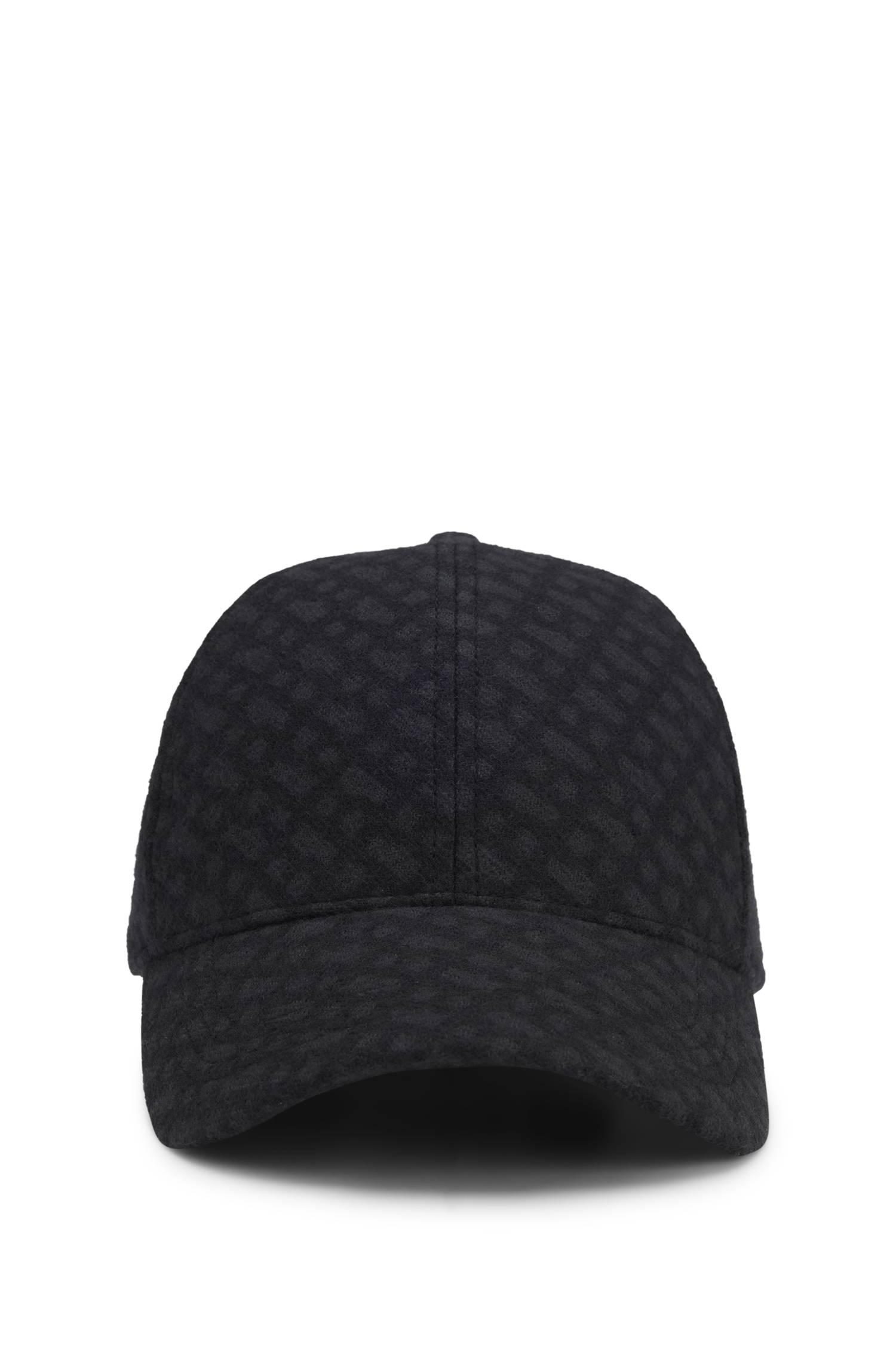 Boss Wool baseball cap with Double B monogram kepsar herr – bild 4