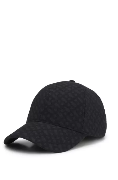 Baseball Cap aus Wolle mit Double-B-Monogramm
