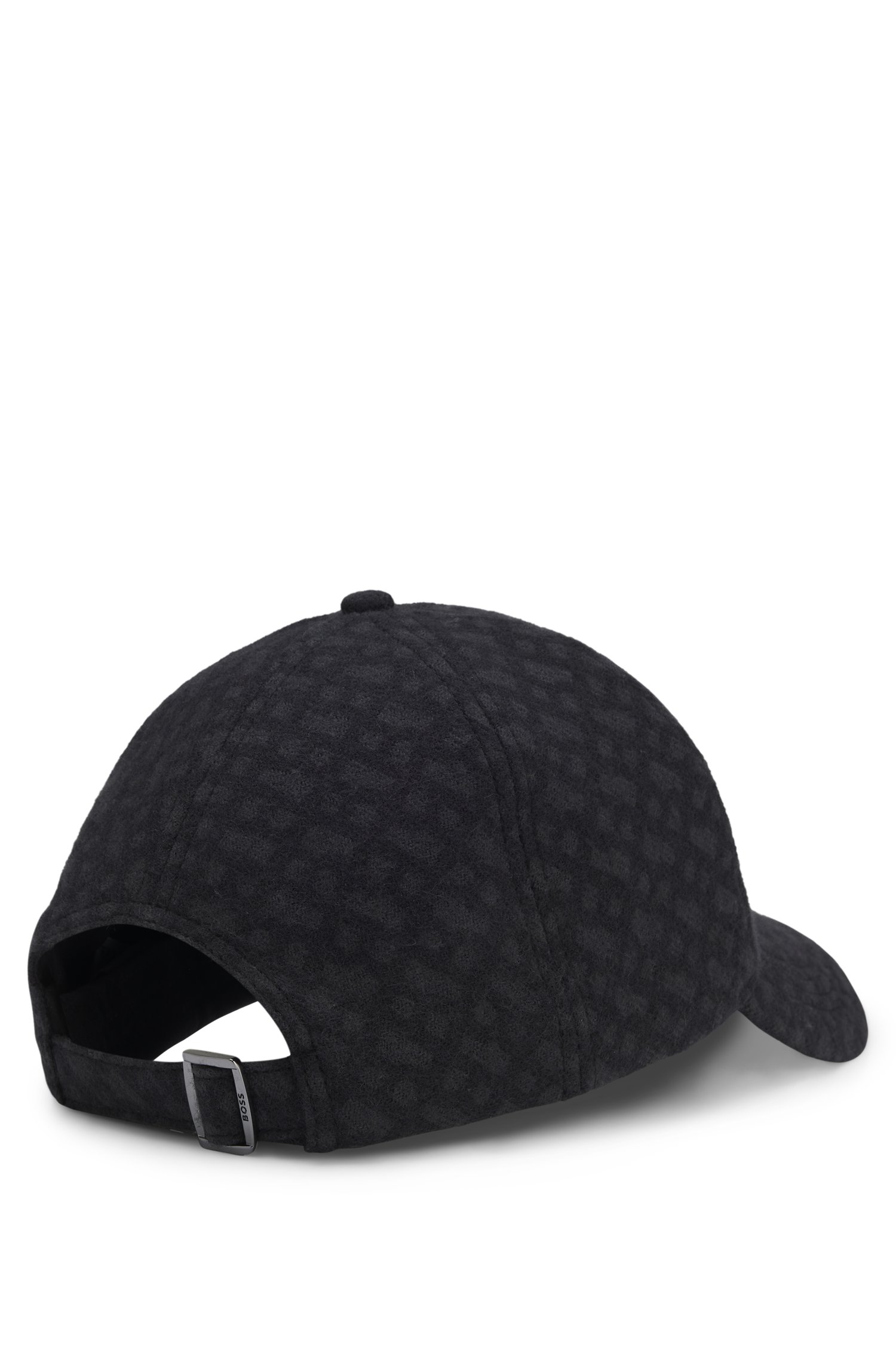 Boss Wool baseball cap with Double B monogram kepsar herr – bild 2