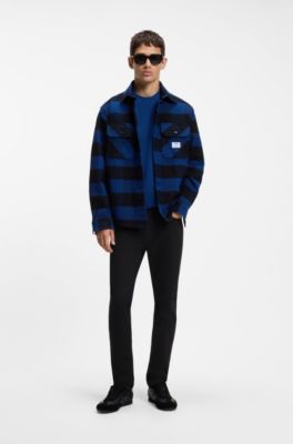Jeans skinny-fit neri con lavaggio rinse, Nero