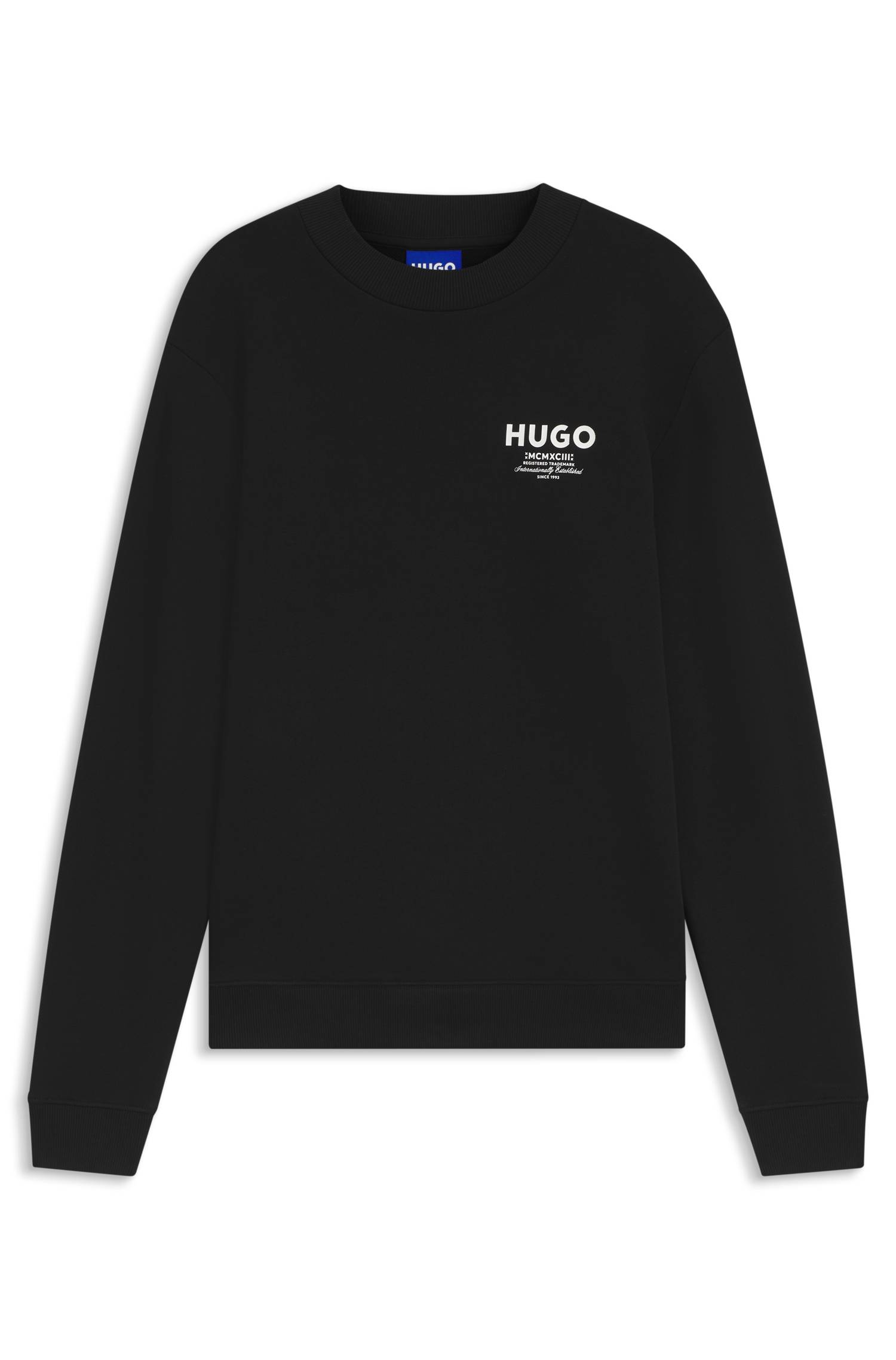 Hugo Cotton-terry sweatshirt herr – bild 4