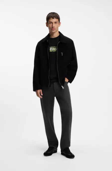 Jean Regular en denim noir