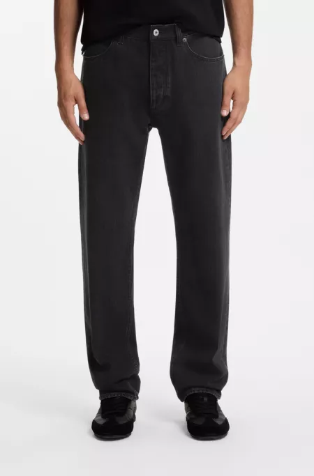 Jean Regular en denim noir