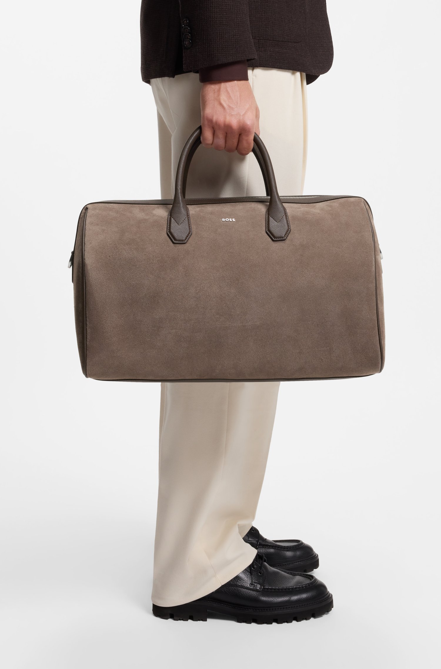 Boss Holdall with logo lettering herr – bild 2