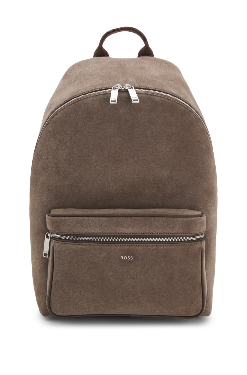 Backpack with logo lettering