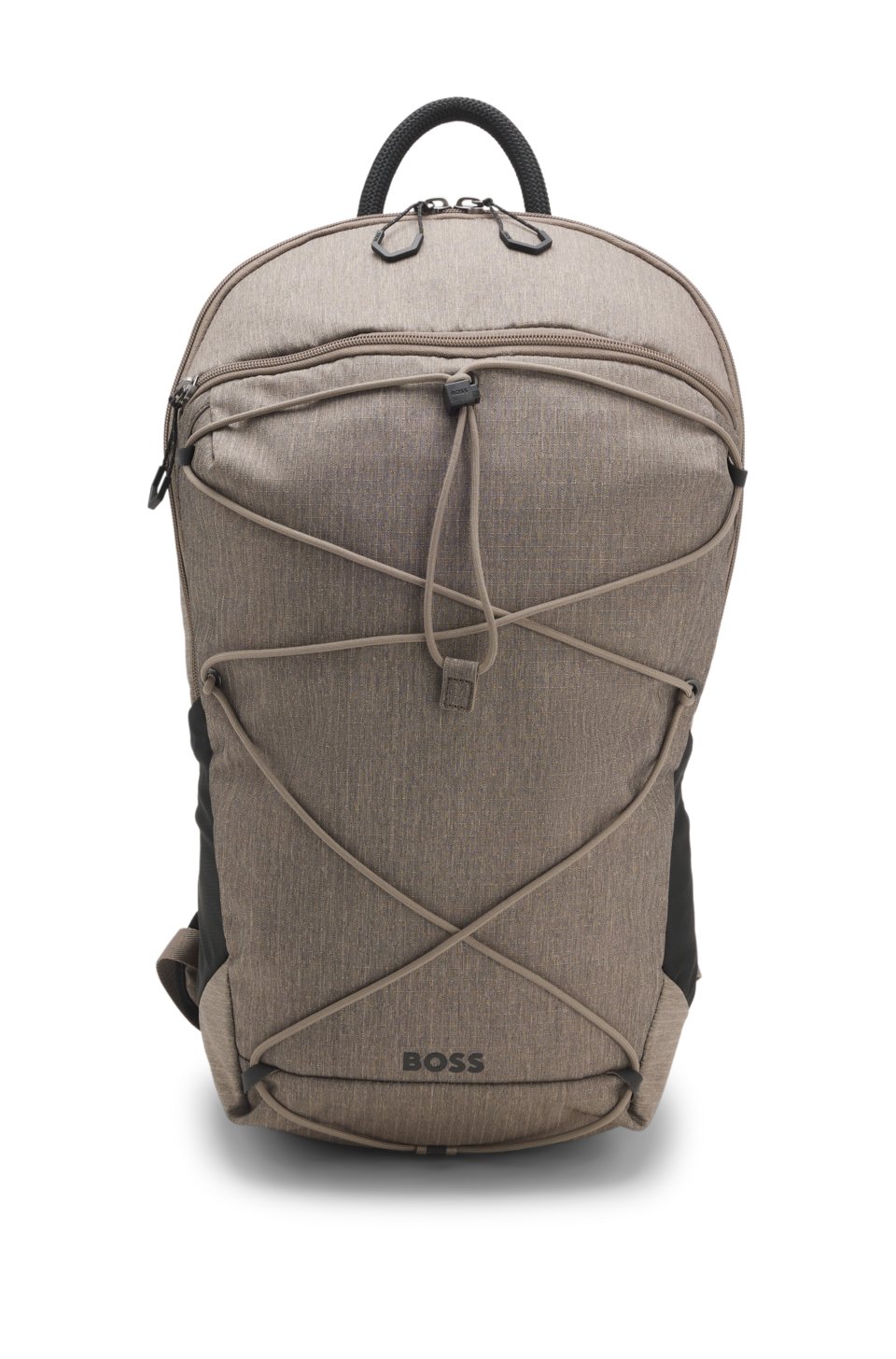 Ripstop backpack with chest strap and pockets