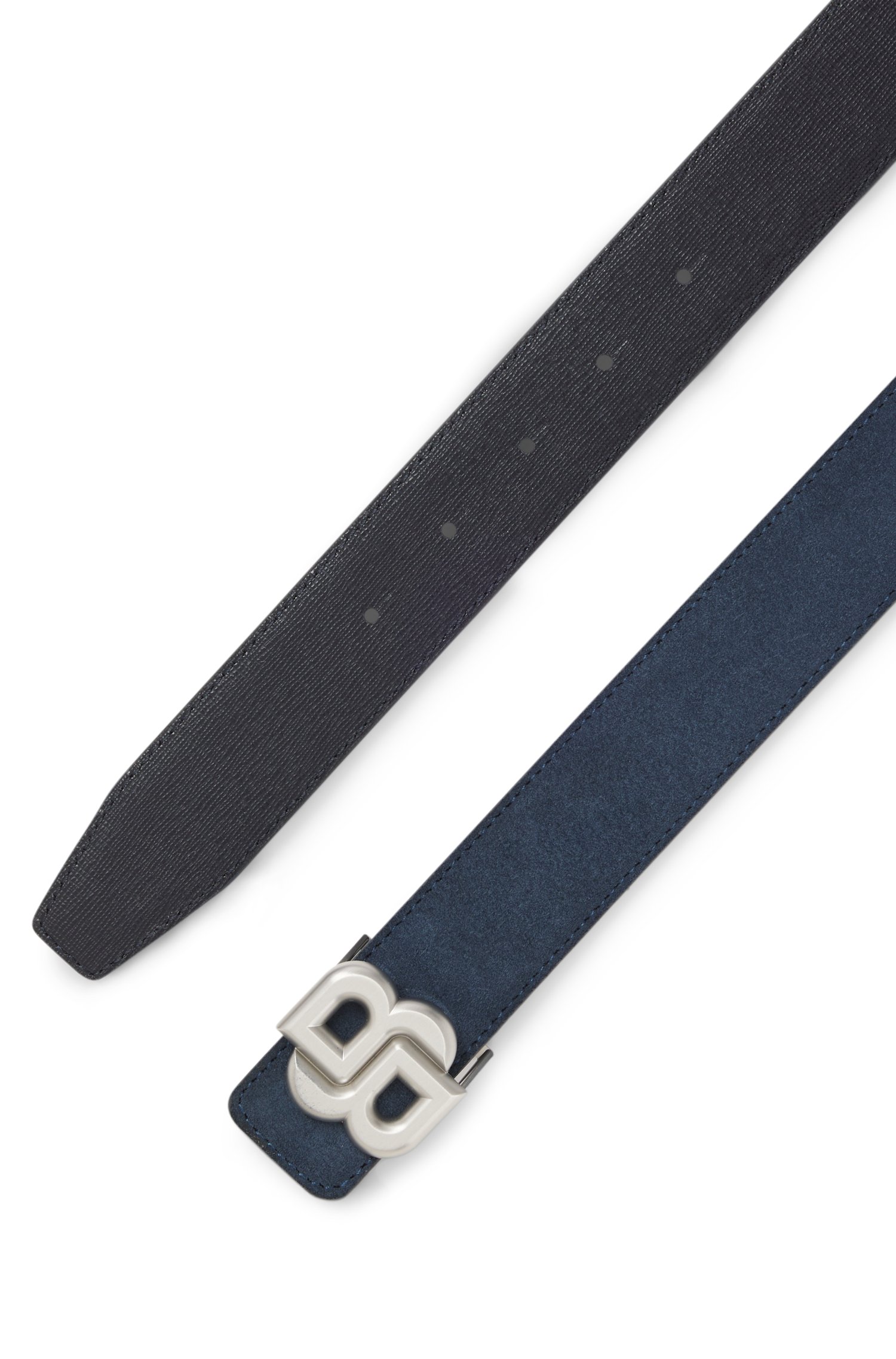 Boss Reversible leather belt with Double B buckle skärp & hängslen herr – bild 2