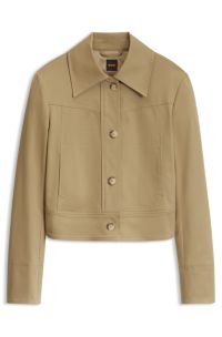 Regular-fit blazer, Beige