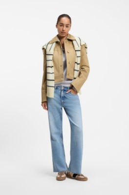 Regular-fit blazer, Beige