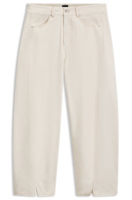 Cotton trousers, Natural