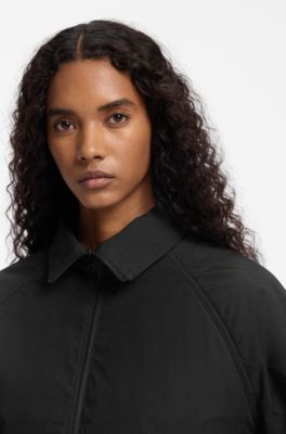 Oversized-fit jacket, Black