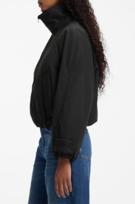 Oversized-fit jacket, Black