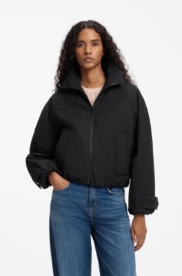 Oversized-fit jacket, Black