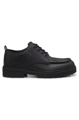 Hugo Derby shoes in grained leather with lug sole finskor herr – bild 3