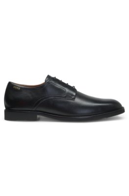 Hugo Derby shoes in smooth leather with embossed logo finskor herr – bild 3