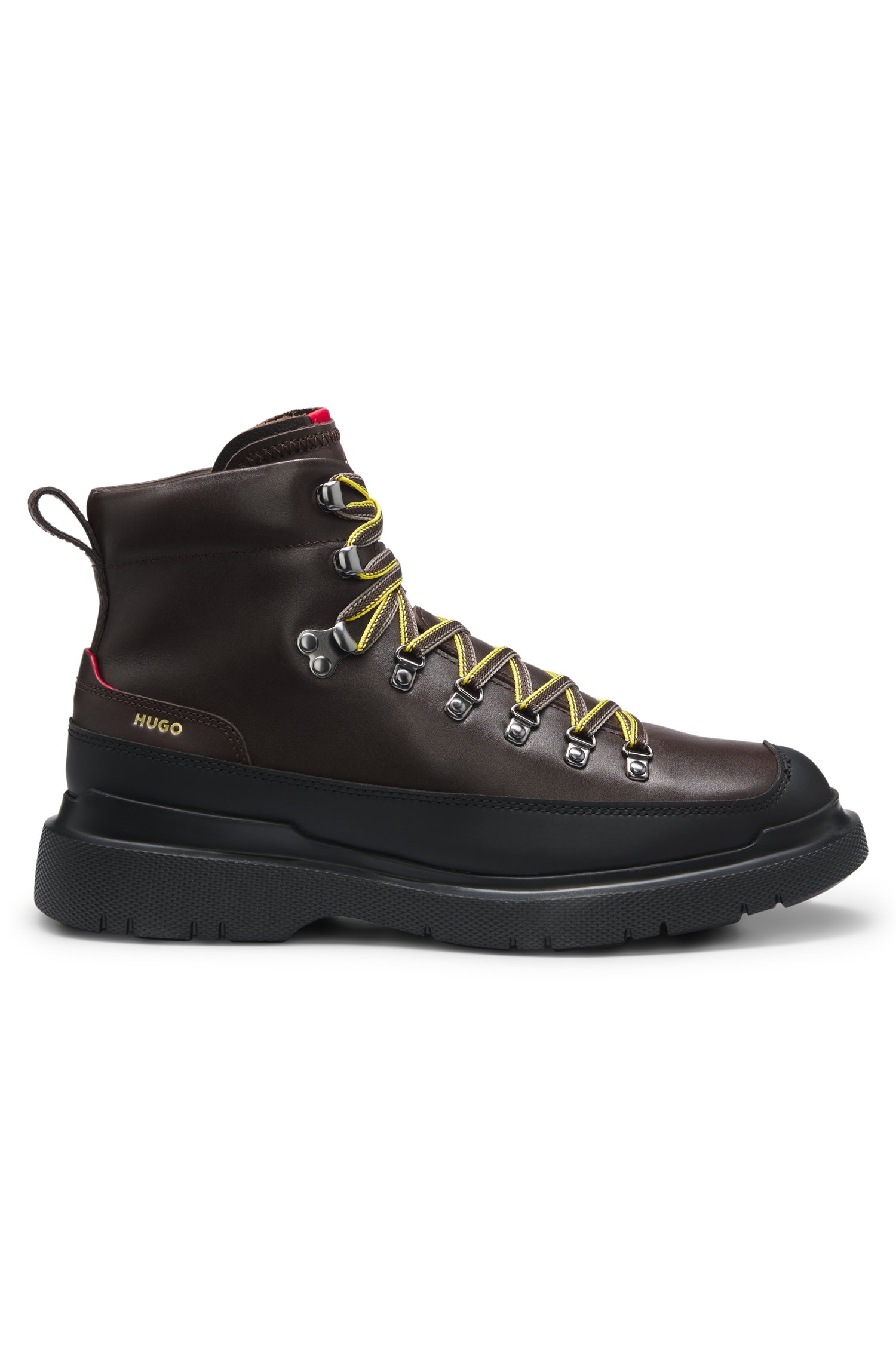 Hugo Hiking-style leather boots with an extralight sole herr – bild 3