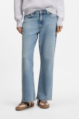 Flared-fit jeans, Light Blue