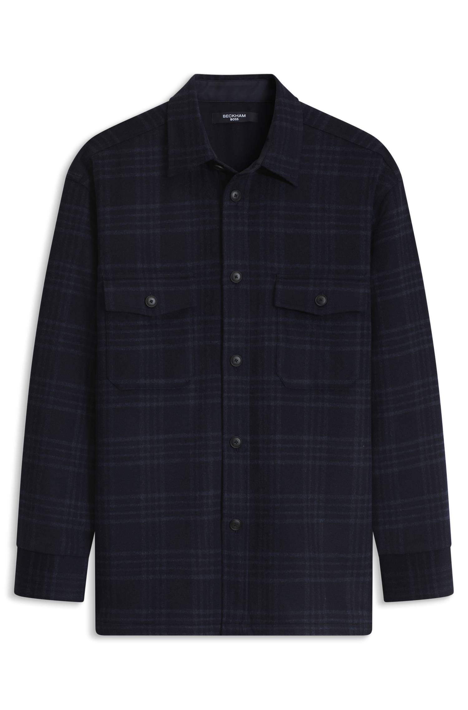 Boss BY BECKHAM relaxed-fit shirt in cotton skjortor & blusar herr – bild 4