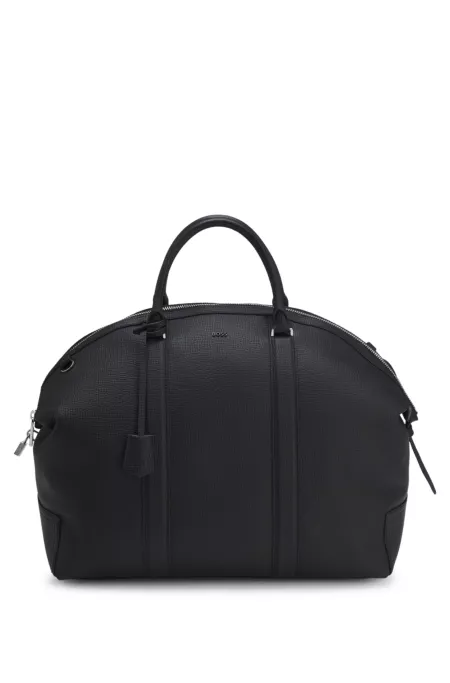 Sac de voyage en cuir avec bandoulière amovible