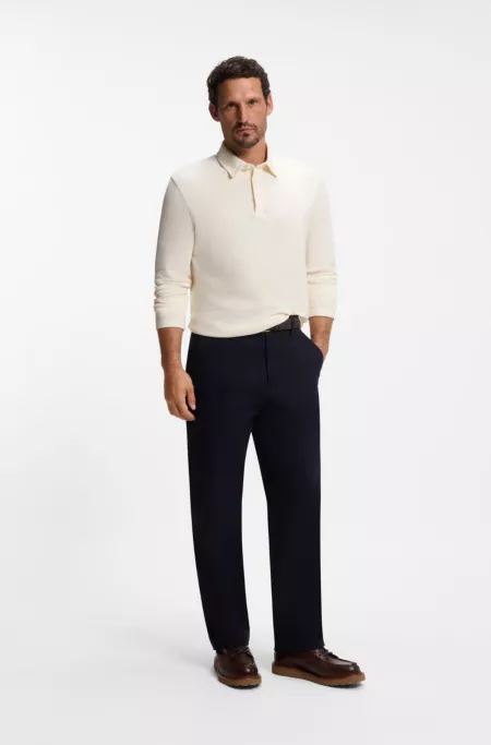 BOSS BY BECKHAM belt in nubuck leather