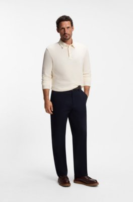 Boss BY BECKHAM belt in nubuck leather klassiska skärp herr – bild 2