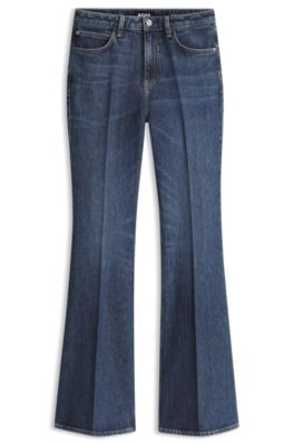 Flared-fit jeans, Blue