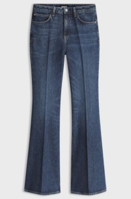 Flared-fit jeans, Blue