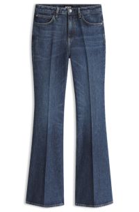 Flared-fit jeans, Blue
