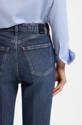 Flared-fit jeans, Blue