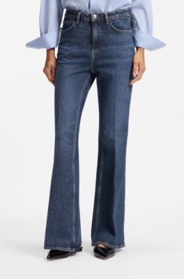 Flared-fit jeans, Blue