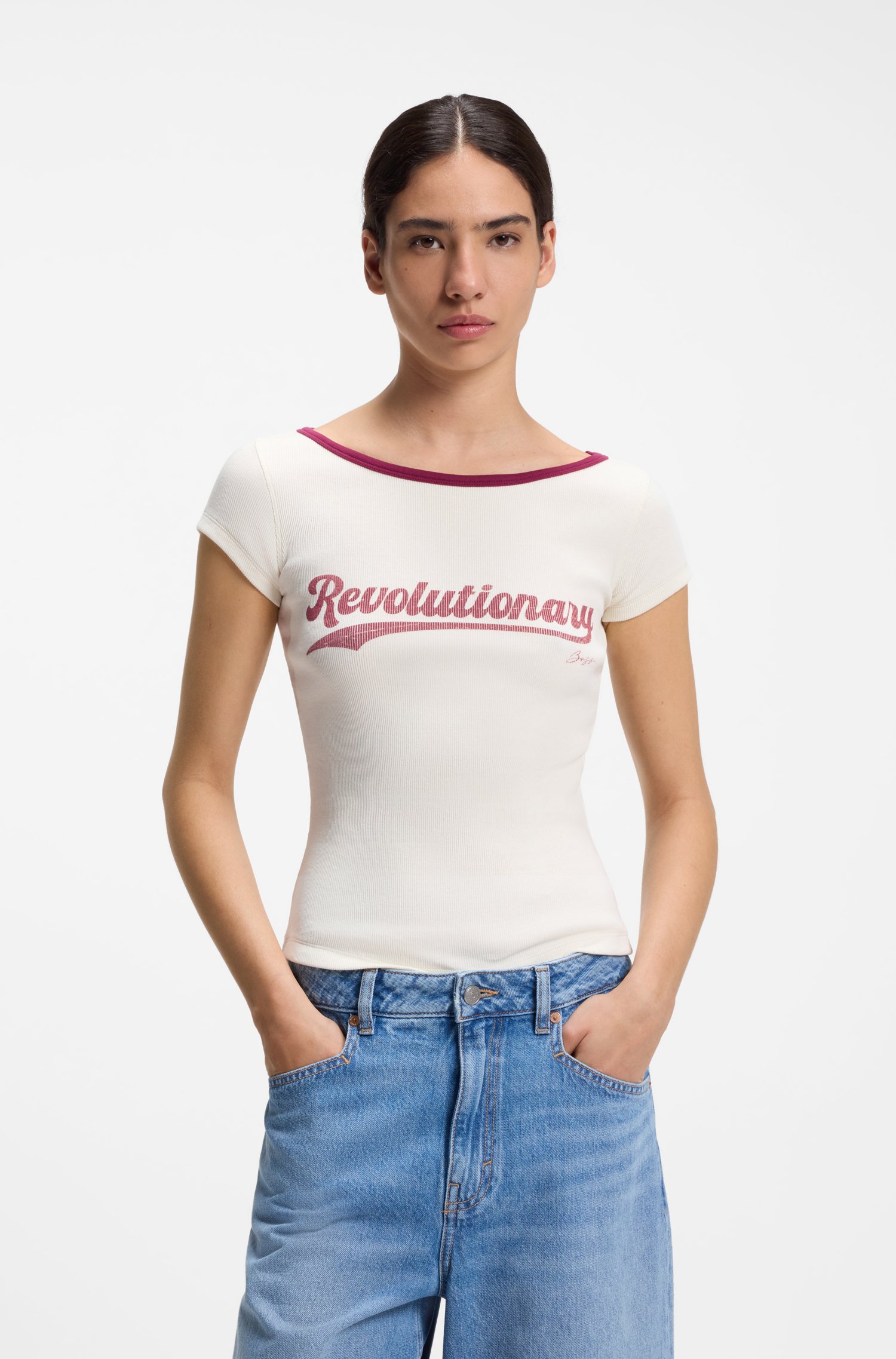 Boss T-shirt C Etine 2 dam – bild 2