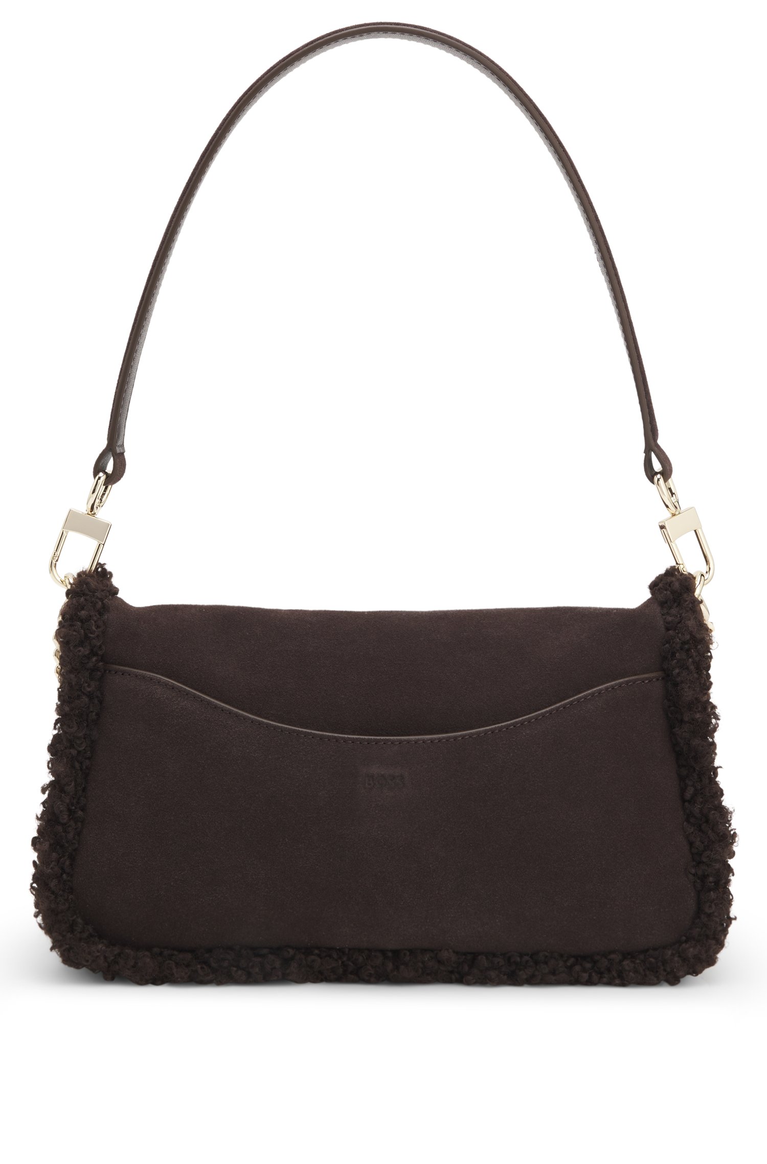 Boss Shoulder bag with faux-fur trims handväskor & axelremsväskor dam – bild 3