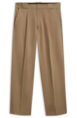 Hugo Tailored casual trousers in stretch cotton casual byxor herr – bild 4