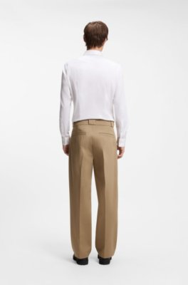 Hugo Tailored casual trousers in stretch cotton casual byxor herr – bild 2