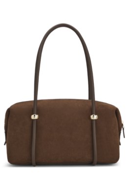 Hugo Faux-leather bag with double handles shoppingväskor & totes dam – bild 3