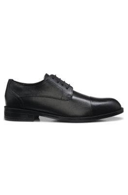 Boss Derby shoes in grained leather with cap toe finskor herr – bild 3