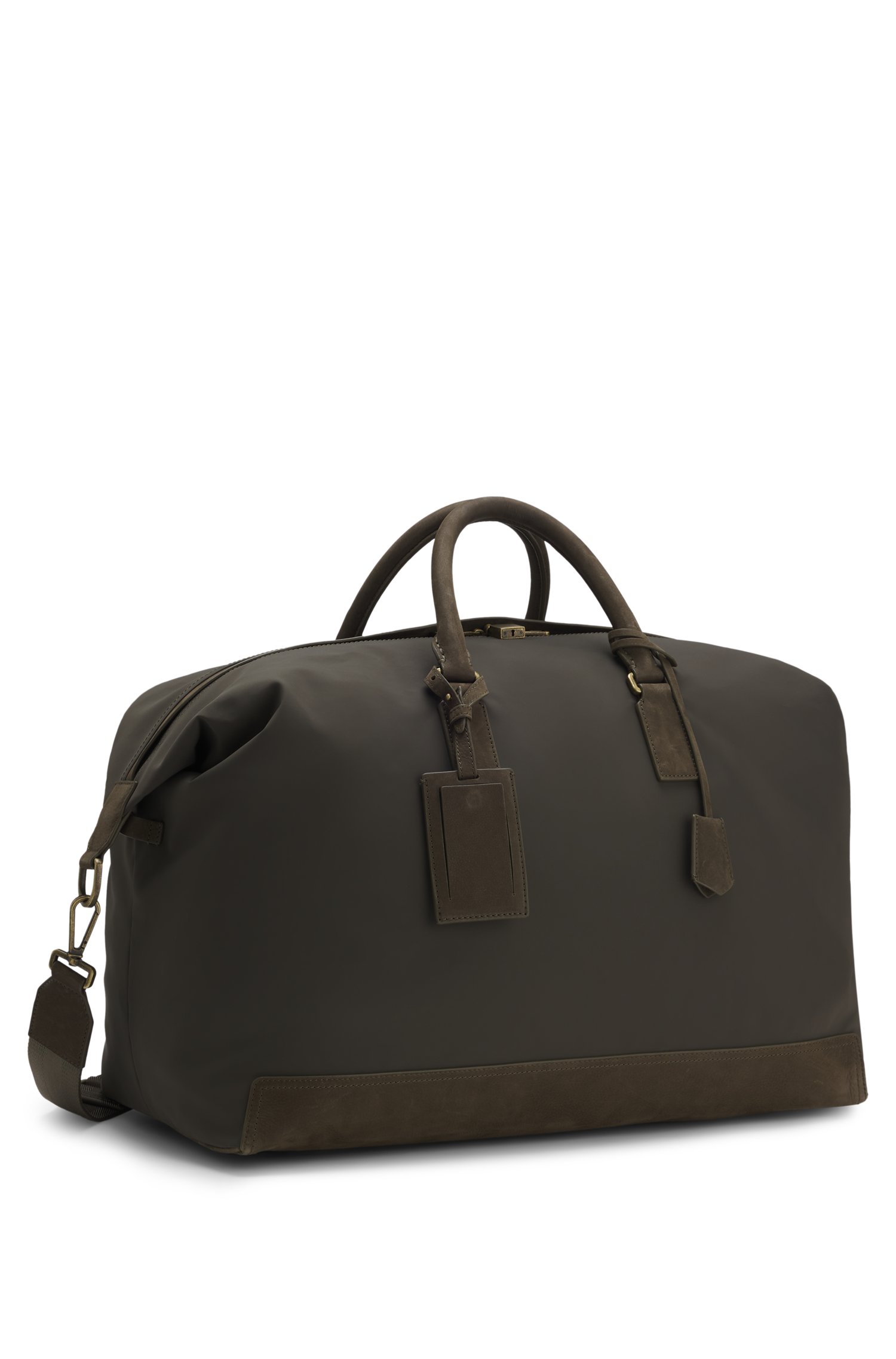 Boss BY BECKHAM holdall with suede trims res- & sportväskor herr – bild 4