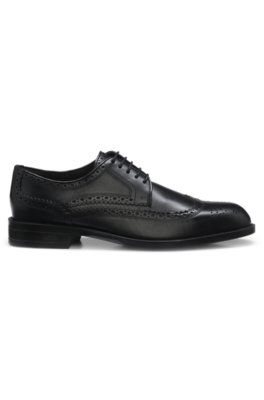 Boss Leather Derby shoes with brogue stitching finskor herr – bild 3