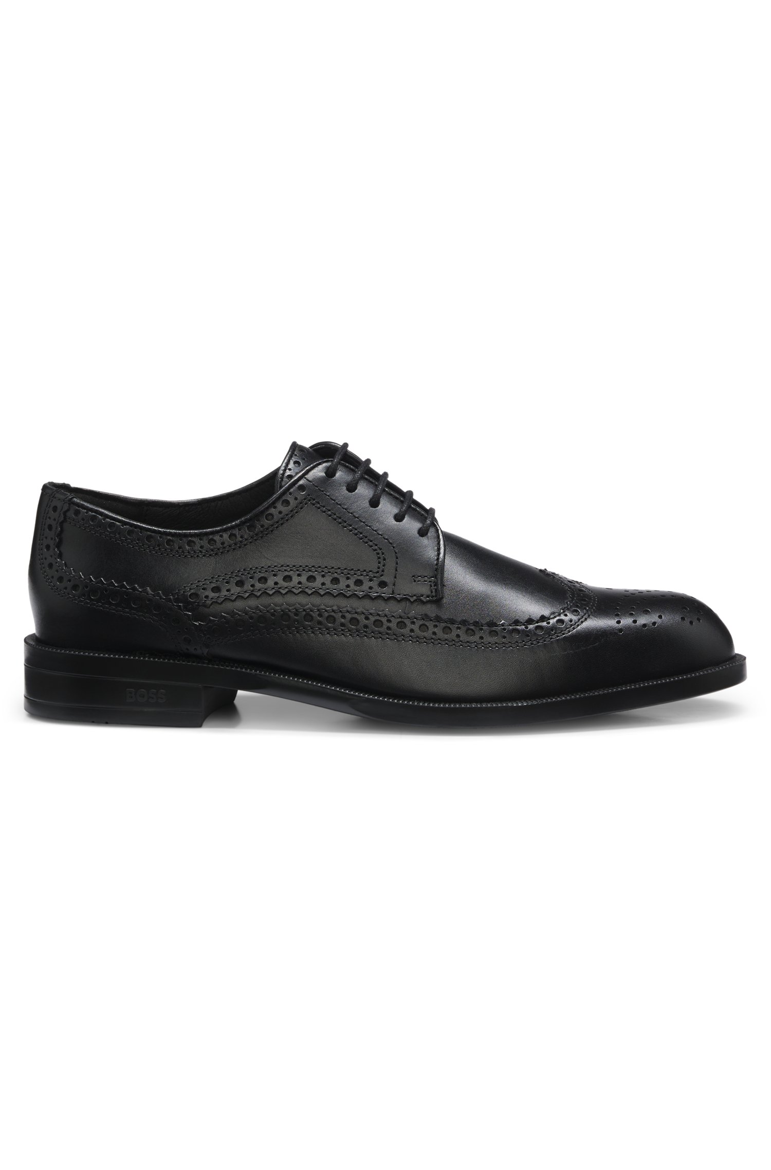Boss Leather Derby shoes with brogue stitching snörskor herr – bild 3